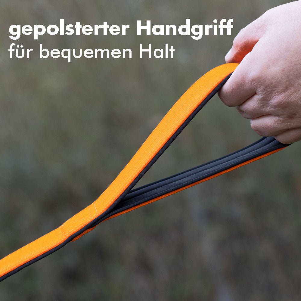 Handgriff der taktischen Hundeleine.