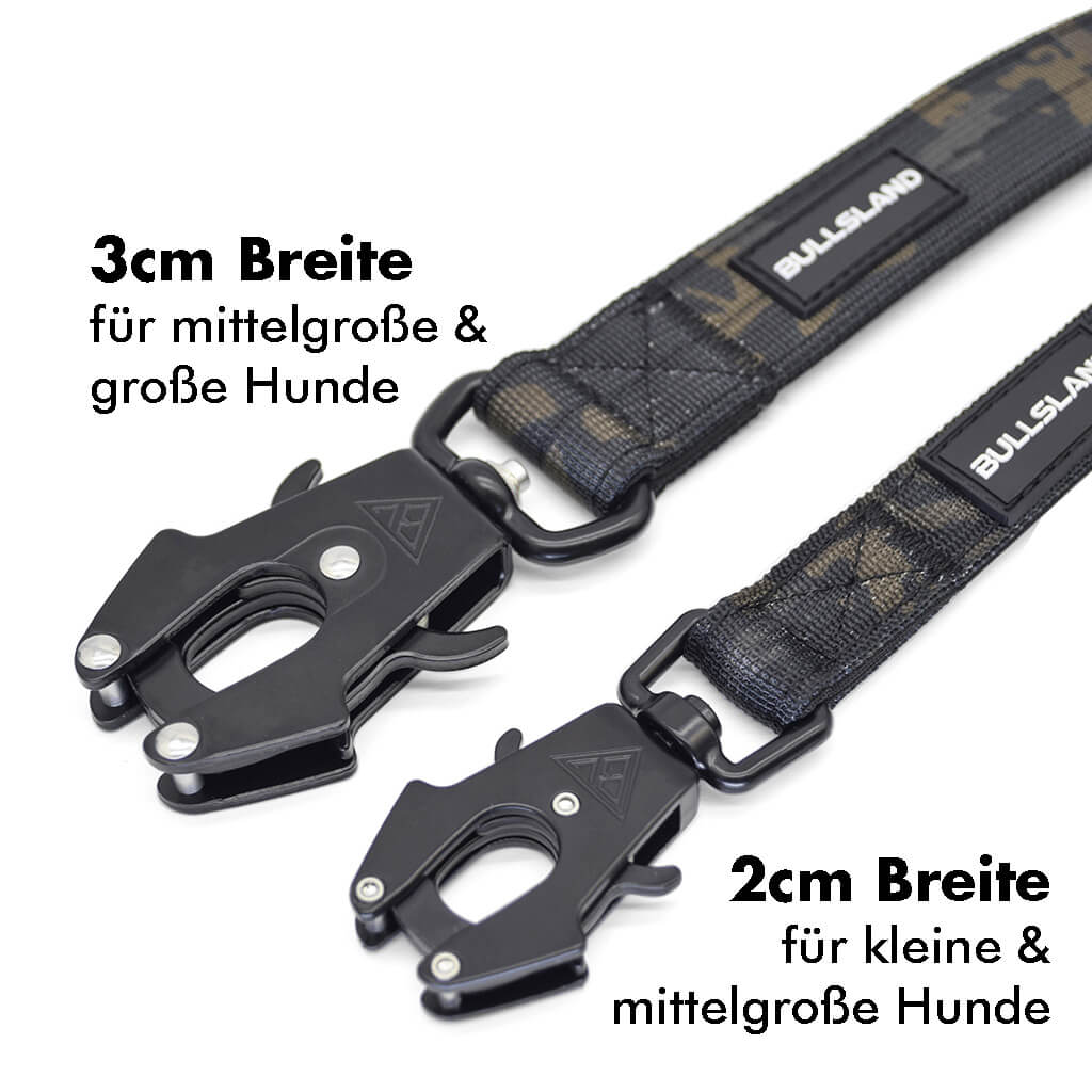 Taktische Hundeleine mit Handschlaufe - Camouflage - Bullsland Dogwear