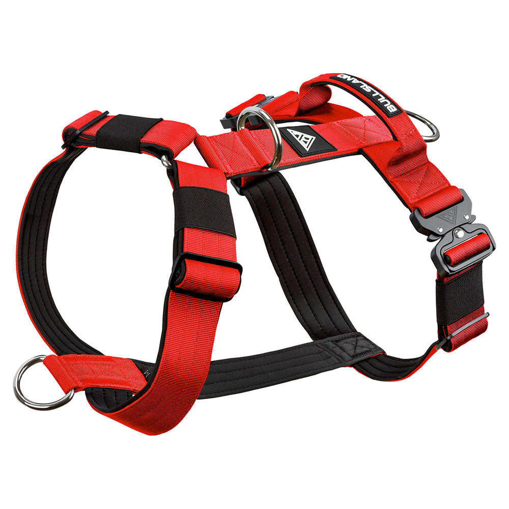 Taktisches Y-Geschirr "Pro" – mit Handgriff - Rot