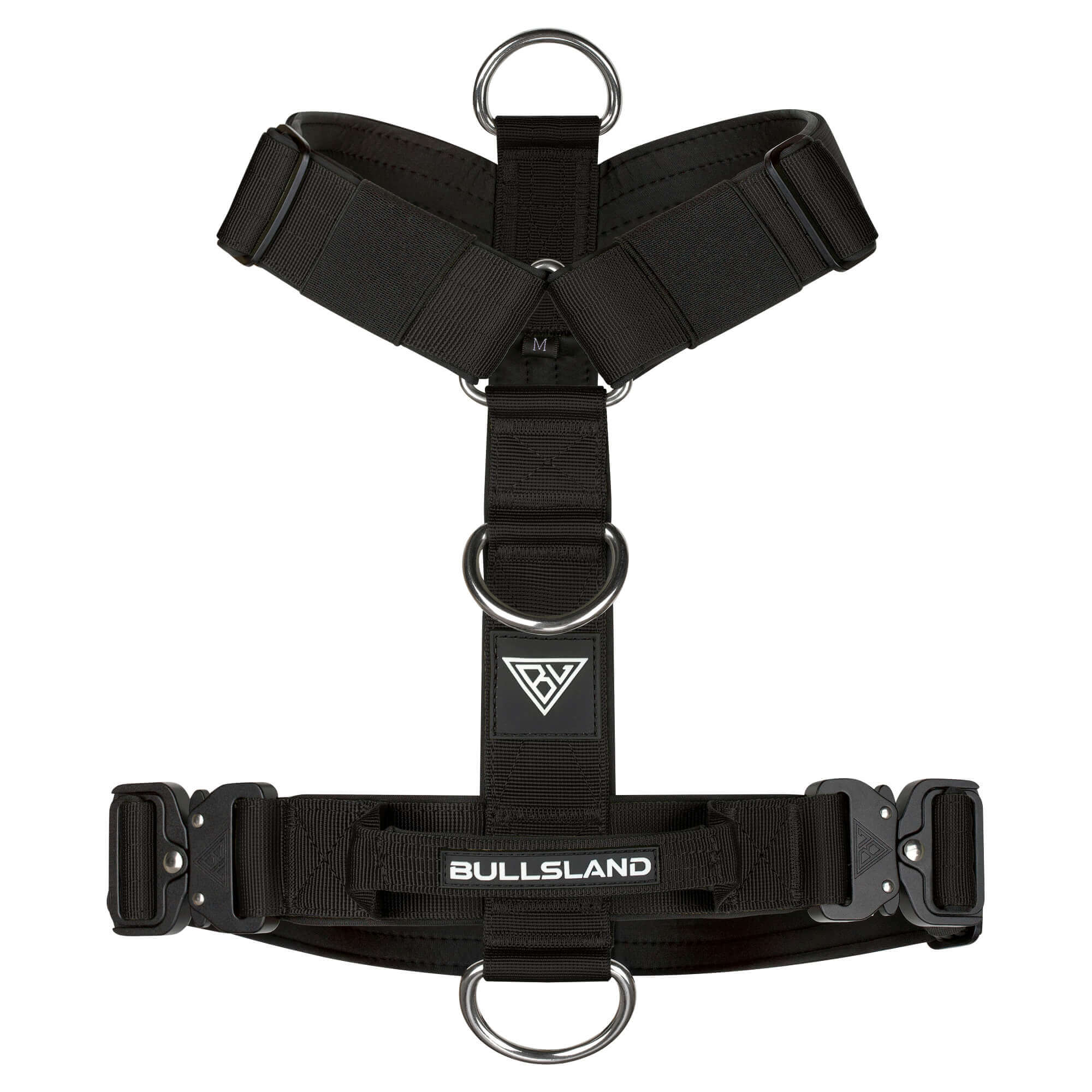 Taktisches Y-Geschirr "Pro" – mit Handgriff - Schwarz