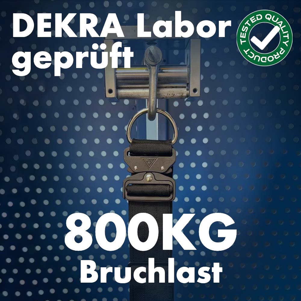 DEKRA-geprüfte Bruchlast