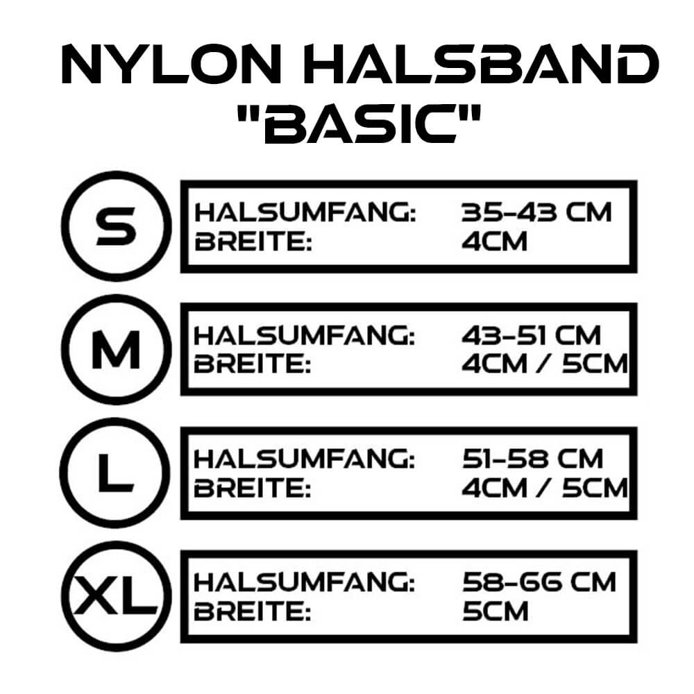 Nylon Collar "Basic" Edition - Navy Green